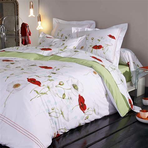 Linge de lit en percale 